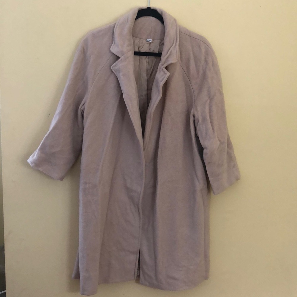 100% cashmere Cream Women's Coat